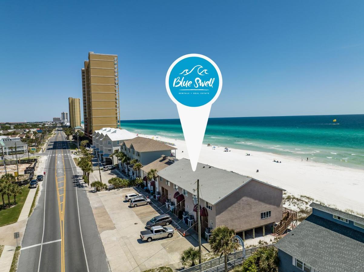 Beautiful Townhome Right On The Gulf - Get Ready To Relax! Panama City Beach Exteriör bild